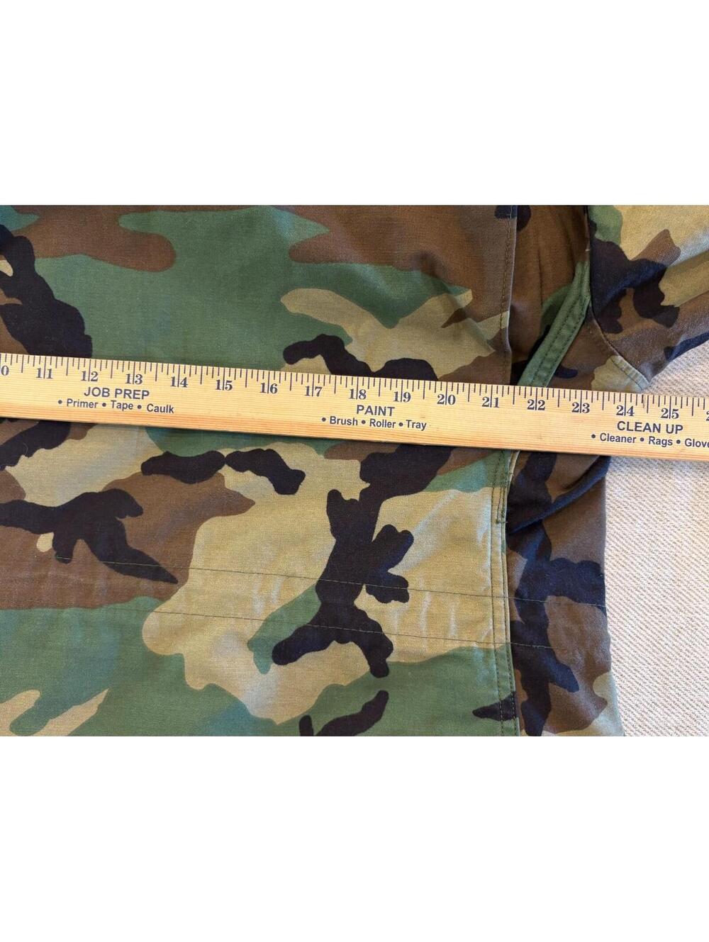Vtg 1999 M-65 Field Jacket US Military Woodland Camo Large Regular Golden Mfg Co - Picture 6 of 12